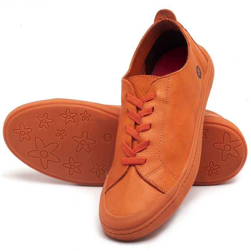 Laranja_Lima_Shoes_Sapatos_Masculinos_Tenis_Masculino_Cano_Baixo_em_Couro_Laranja_-_Codigo_-_141088_2
