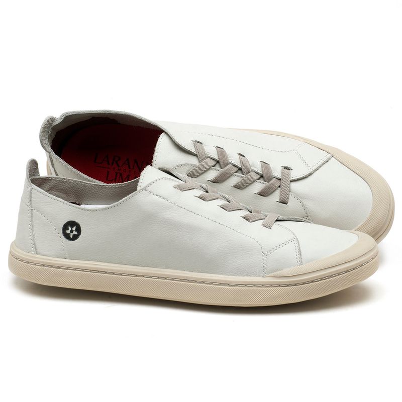 Laranja_Lima_Shoes_Sapatos_Masculinos_Tenis_Masculino_Cano_Baixo_em_Couro_Off-White_-_Codigo_-_141088_1