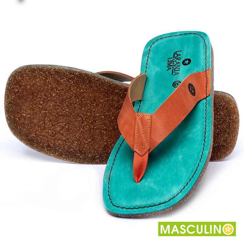 Laranja_Lima_Shoes_Sapatos_Masculinos_Rasteira_em_Couro_Laranja_-_Codigo_-_141182_2