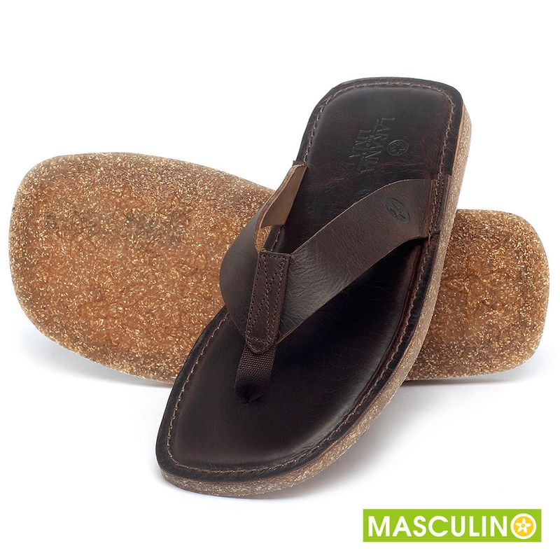 Laranja_Lima_Shoes_Sapatos_Masculinos_Rasteira_em_Couro_Marrom_-_Codigo_-_141182_2
