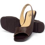 Laranja_Lima_Shoes_Sapatos_Femininos_Sapatilha_Peep_Toe_em_Couro_Marrom_-_Codigo_-_9511_2