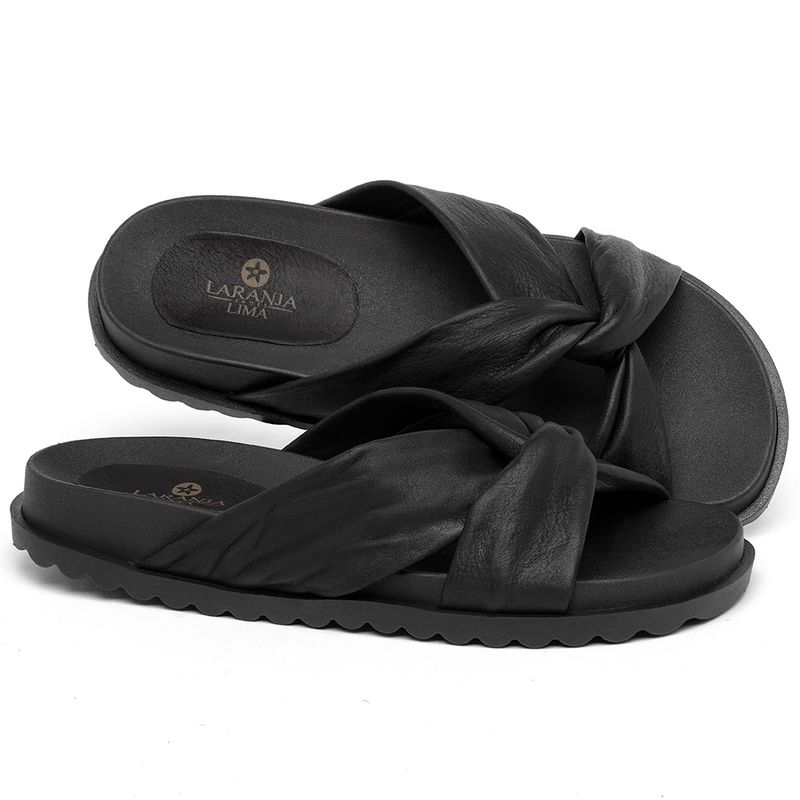Laranja_Lima_Shoes_Sapatos_Femininos_Sandalia_Rasteira_Birken_em_Couro_Preto_-_Codigo_-_9512_1