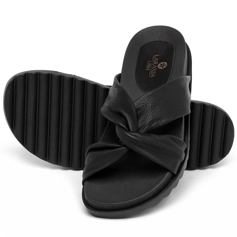 Laranja_Lima_Shoes_Sapatos_Femininos_Sandalia_Rasteira_Birken_em_Couro_Preto_-_Codigo_-_9512_2