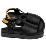 Laranja_Lima_Shoes_Sapatos_Femininos_Sandalia_Rasteira_Birken_em_Couro_Preto_-_Codigo_-_137358_1