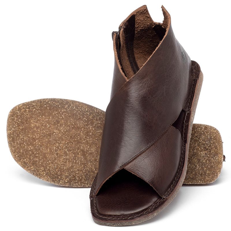 Laranja_Lima_Shoes_Sapatos_Femininos_Sandalia_Rasteira_Flat_em_Couro_Marrom_-_Codigo_-_141205_2