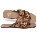 Laranja_Lima_Shoes_Sapatos_Femininos_Sandalia_Rasteira_Flat_em_Couro_Marrom_-_Codigo_-_3763_1
