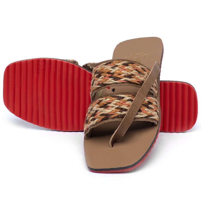 Laranja_Lima_Shoes_Sapatos_Femininos_Sandalia_Rasteira_Flat_em_Couro_Marrom_-_Codigo_-_3763_2