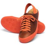 Laranja_Lima_Shoes_Sapatos_Femininos_Tenis_Cano_Baixo_em_Couro_Laranja_-_Codigo_-_9507_2