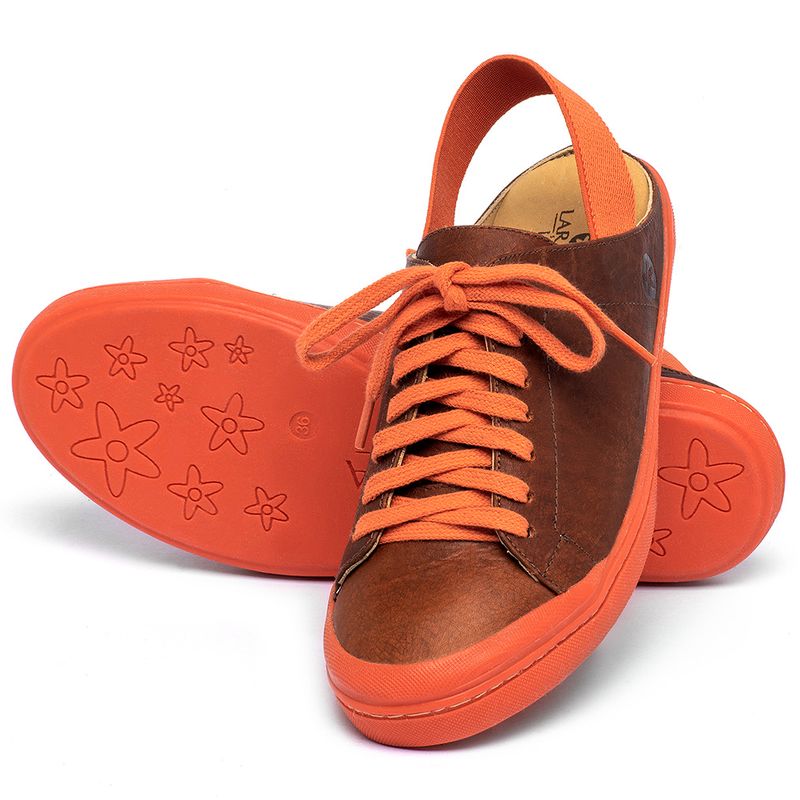 Laranja_Lima_Shoes_Sapatos_Femininos_Tenis_Cano_Baixo_em_Couro_Laranja_-_Codigo_-_9507_2