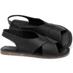 Laranja_Lima_Shoes_Sapatos_Femininos_Sandalia_Rasteira_Flat_em_Couro_Preto_-_Codigo_-_141207_1
