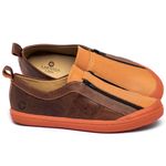 Laranja_Lima_Shoes_Sapatos_Femininos_Tenis_Cano_Baixo_em_Couro_Laranja_-_Codigo_-_9509_1