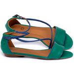 Laranja_Lima_Shoes_Sapatos_Femininos_Sapatilha_Peep_Toe_em_Couro_Verde_-_Codigo_-_3780_1