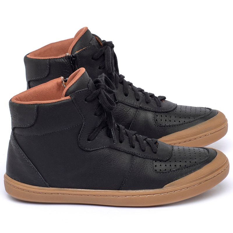 Laranja_Lima_Shoes_Sapatos_Femininos_Tenis_Cano_Alto_em_Couro_Preto_-_Codigo_-_9548_1