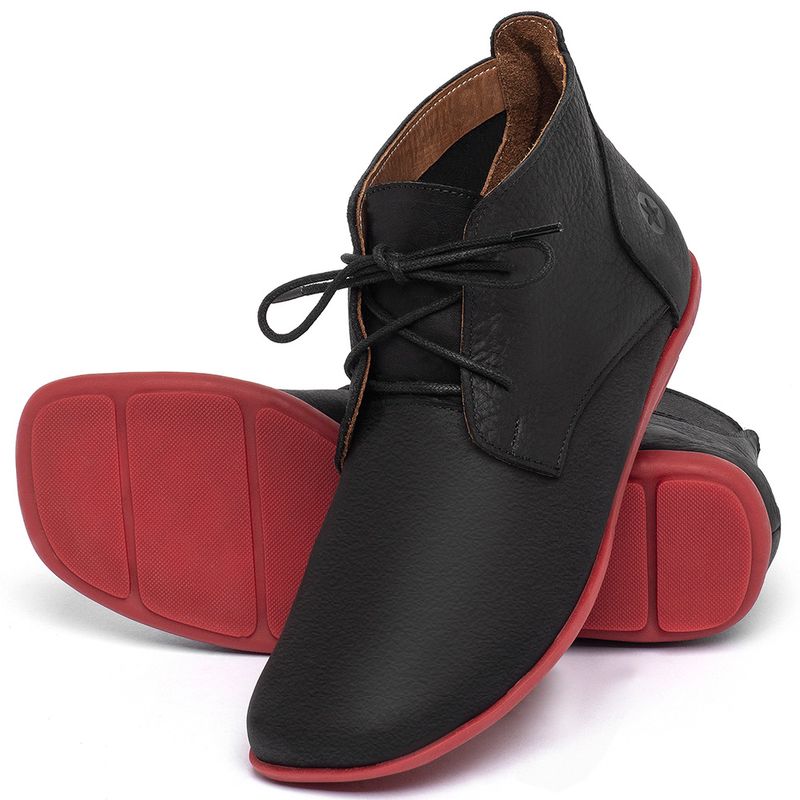 Laranja_Lima_Shoes_Sapatos_Femininos_Flat_Boot_em_Couro_Preto_-_Codigo_-_9496_2