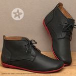 Laranja_Lima_Shoes_Sapatos_Femininos_Flat_Boot_em_Couro_Preto_-_Codigo_-_9496_4
