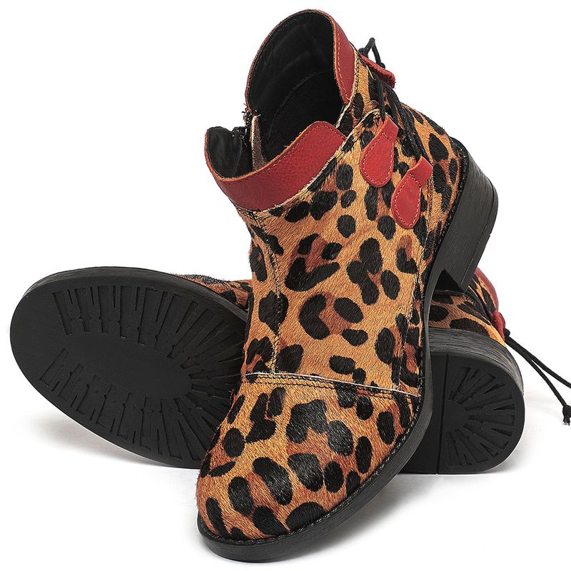 Laranja_Lima_Shoes_Sapatos_Femininos_Bota_Cano_Curto_em_Couro_Onca_-_Codigo_-_141193_2