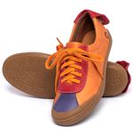 Laranja_Lima_Shoes_Sapatos_Femininos_Tenis_Cano_Baixo_em_Couro_Colorido_-_Codigo_-_9557_2