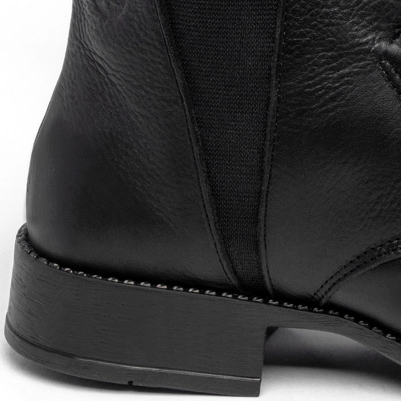 Laranja_Lima_Shoes_Sapatos_Femininos_Bota_Cano_Curto_em_Couro_Preto_-_Codigo_-_141120_5