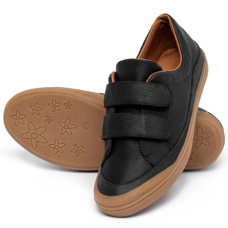 Laranja_Lima_Shoes_Sapatos_Femininos_Tenis_Cano_Baixo_em_Couro_Preto_-_Codigo_-_9542_2