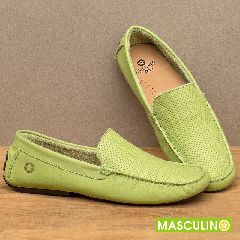 Laranja_Lima_Shoes_Sapatos_Masculinos_Mocassim_em_Couro_Verde_-_Codigo_-_151003_3