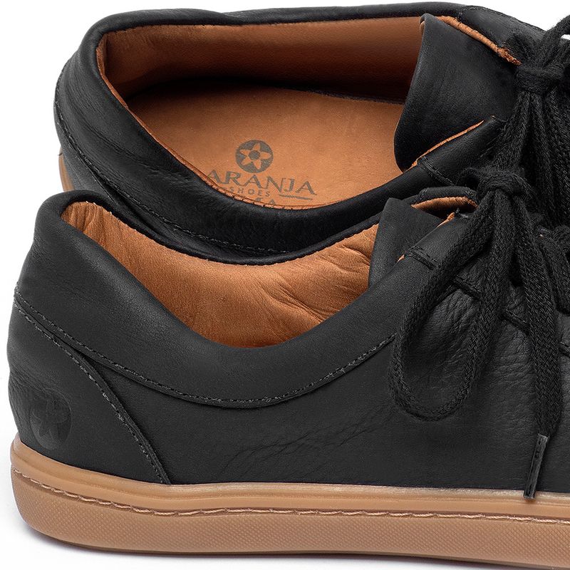 Laranja_Lima_Shoes_Sapatos_Femininos_Tenis_Cano_Baixo_em_Couro_Preto_-_Codigo_-_9540_5