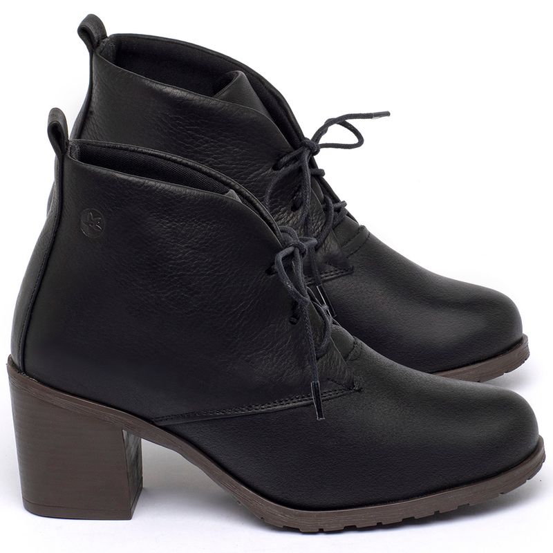 Laranja_Lima_Shoes_Sapatos_Femininos_Bota_Cano_Curto_Salto_de_6_cm_em_Couro_Preto_-_Codigo_-_137261_1