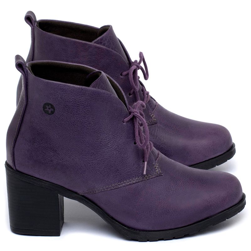 Laranja_Lima_Shoes_Sapatos_Femininos_Bota_Cano_Curto_Salto_de_6_cm_em_Couro_Roxo_-_Codigo_-_137261_1