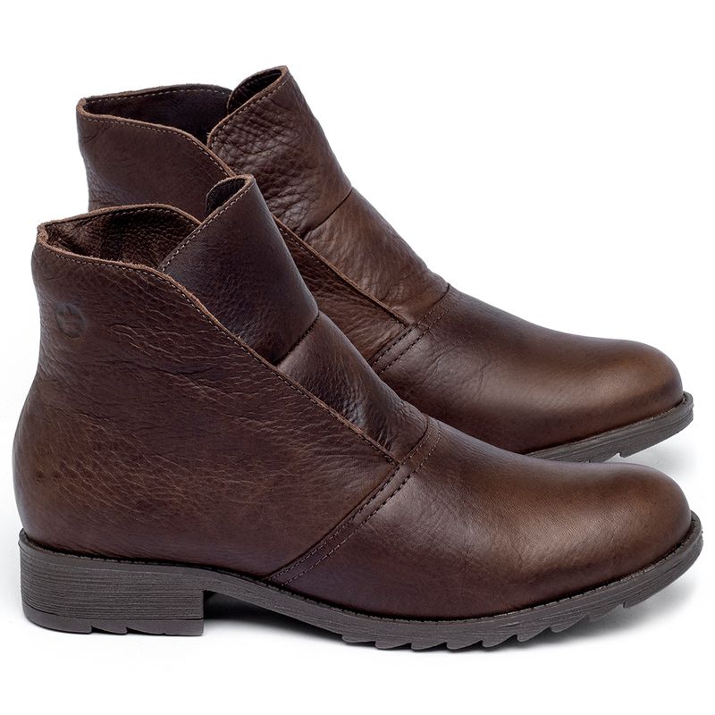 Laranja_Lima_Shoes_Sapatos_Femininos_Bota_Cano_Curto_em_Couro_Marrom_-_Codigo_-_56077_1