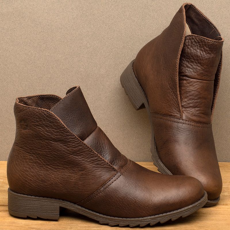 Laranja_Lima_Shoes_Sapatos_Femininos_Bota_Cano_Curto_em_Couro_Marrom_-_Codigo_-_56077_3