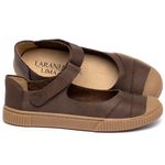 Laranja_Lima_Shoes_Sapatos_Femininos_Tenis_Cano_Baixo_em_Couro_Cafe_-_Codigo_-_148058_1