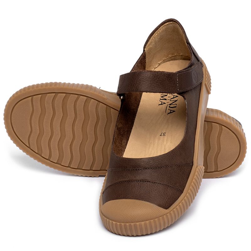 Laranja_Lima_Shoes_Sapatos_Femininos_Tenis_Cano_Baixo_em_Couro_Cafe_-_Codigo_-_148058_2