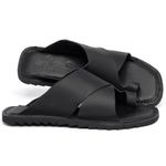Laranja_Lima_Shoes_Sapatos_Femininos_Sandalia_Rasteira_Flat_em_Couro_Preto_-_Codigo_-_141227_1