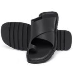Laranja_Lima_Shoes_Sapatos_Femininos_Sandalia_Rasteira_Flat_em_Couro_Preto_-_Codigo_-_141227_2