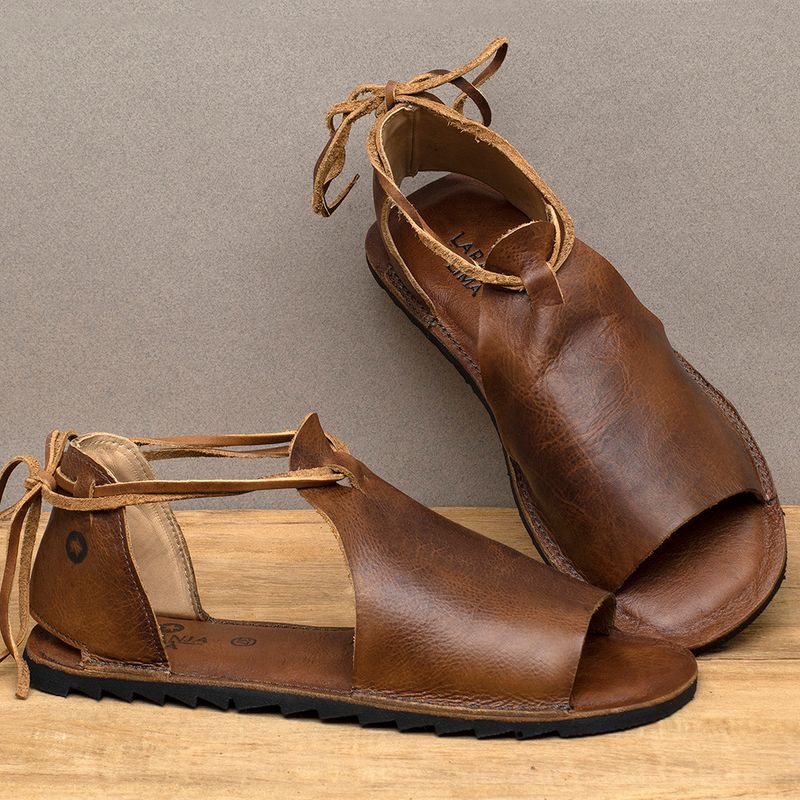 Laranja_Lima_Shoes_Sapatos_Femininos_Sandalia_Rasteira_Flat_em_Couro_Marrom_-_Codigo_-_141293_3