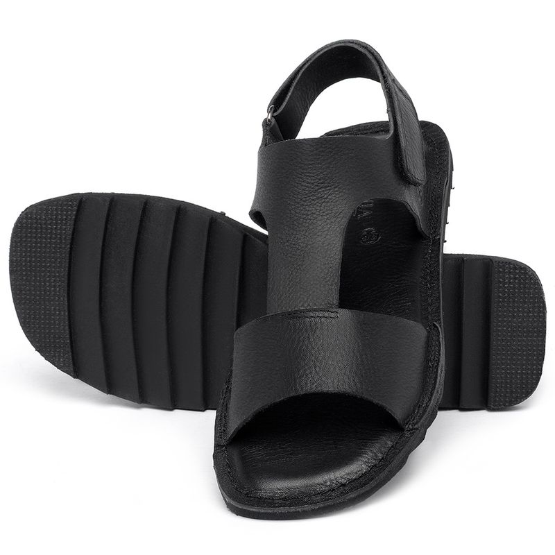 Laranja_Lima_Shoes_Sapatos_Femininos_Sandalia_Rasteira_Flat_em_Couro_Preto_-_Codigo_-_141225_2
