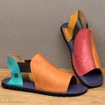Laranja_Lima_Shoes_Sapatos_Femininos_Sandalia_Rasteira_Flat_em_Couro_Colorido_-_Codigo_-_141229_3