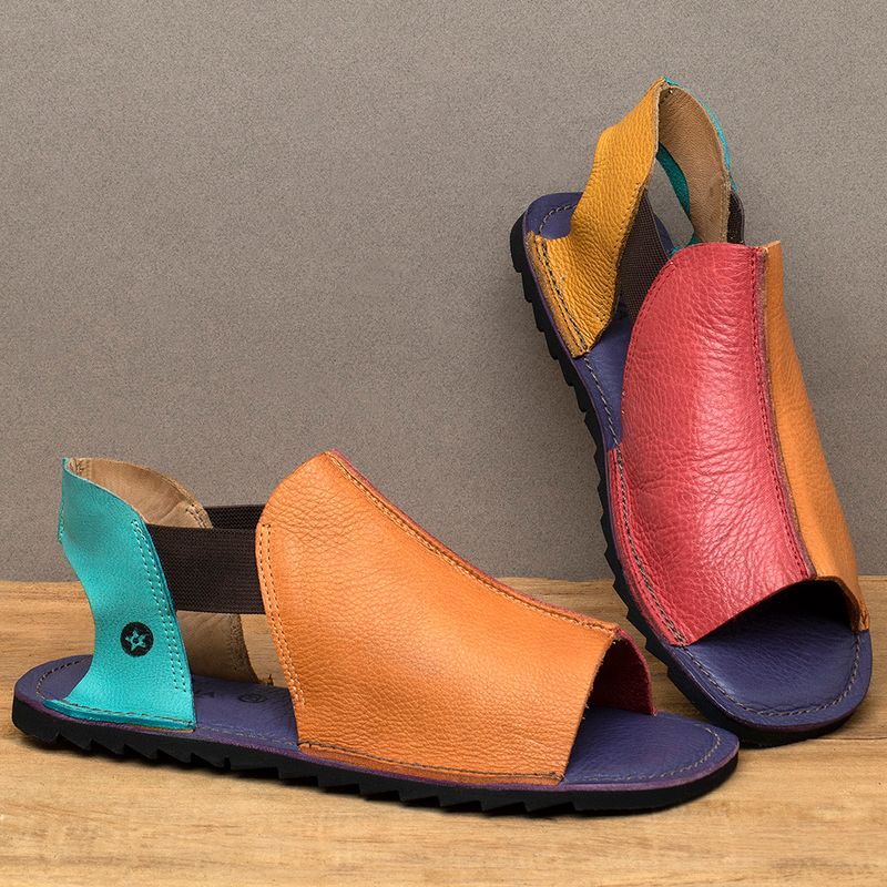 Laranja_Lima_Shoes_Sapatos_Femininos_Sandalia_Rasteira_Flat_em_Couro_Colorido_-_Codigo_-_141229_3