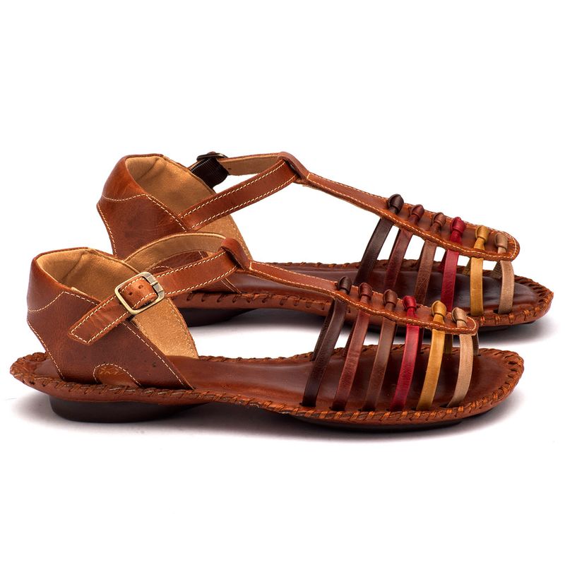Laranja_Lima_Shoes_Sapatos_Femininos_Sandalia_Rasteira_Flat_em_Couro_Marrom_-_Codigo_-_136015_2