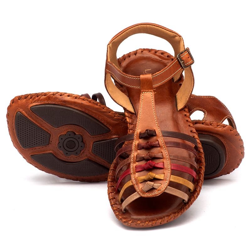 Laranja_Lima_Shoes_Sapatos_Femininos_Sandalia_Rasteira_Flat_em_Couro_Marrom_-_Codigo_-_136015_3