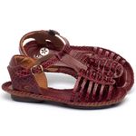 Laranja_Lima_Shoes_Sapatos_Femininos_Sandalia_Rasteira_Flat_em_Couro_Vermelho_-_Codigo_-_136015_1