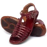 Laranja_Lima_Shoes_Sapatos_Femininos_Sandalia_Rasteira_Flat_em_Couro_Vermelho_-_Codigo_-_136015_2