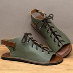 Laranja_Lima_Shoes_Sapatos_Femininos_Sandalia_Rasteira_Flat_em_Couro_Verde_-_Codigo_-_141300_3