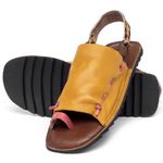 Laranja_Lima_Shoes_Sapatos_Femininos_Sandalia_Rasteira_Flat_em_Couro_Amarelo_-_Codigo_-_141311_2