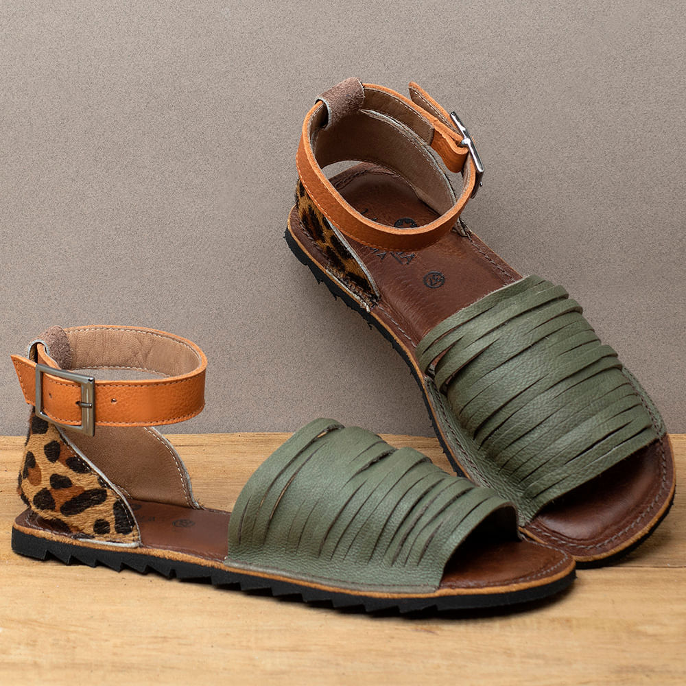 Sandalia hotsell rasteira flat