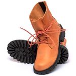 Laranja_Lima_Shoes_Sapatos_Femininos_Bota_Cano_Curto_Salto_de_2_cm_em_Couro_Laranja_-_Codigo_-_137031_2