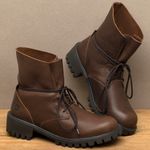 Laranja_Lima_Shoes_Sapatos_Femininos_Bota_Cano_Curto_Salto_de_2_cm_em_Couro_Marrom_-_Codigo_-_137031_3