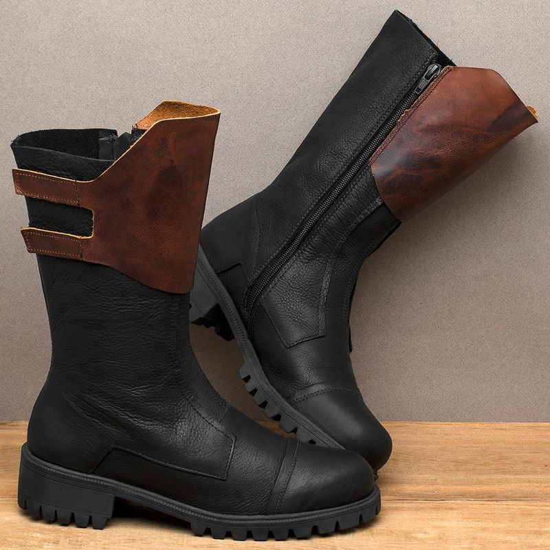 Laranja_Lima_Shoes_Sapatos_Femininos_Bota_Cano_Longo_em_Couro_Preto_-_Codigo_-_137387_3