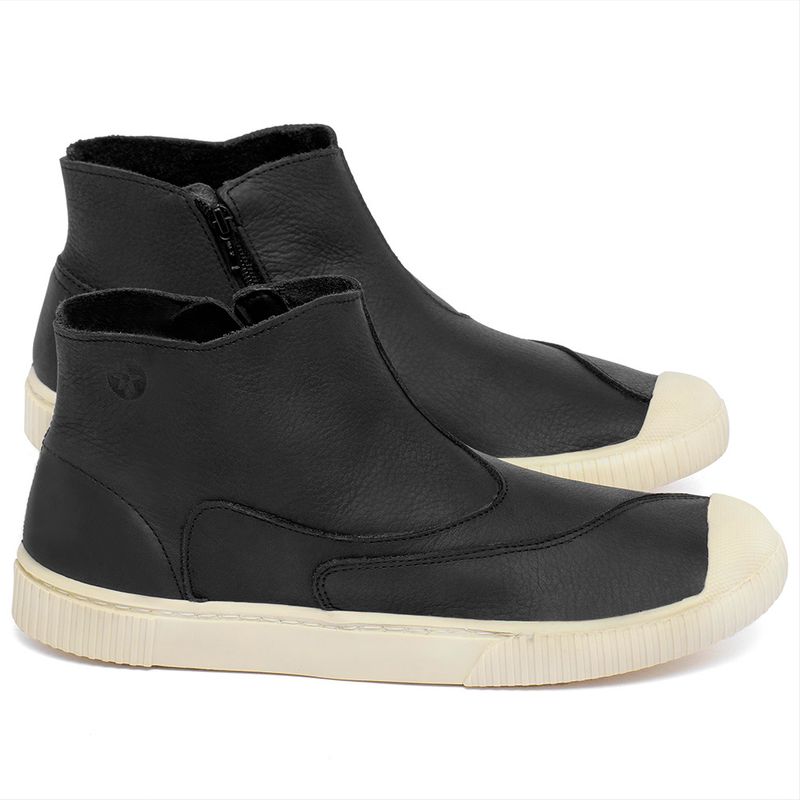 Laranja_Lima_Shoes_Sapatos_Femininos_Tenis_Cano_Alto_em_Couro_Preto_-_Codigo_-_148053_1
