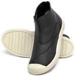 Laranja_Lima_Shoes_Sapatos_Femininos_Tenis_Cano_Alto_em_Couro_Preto_-_Codigo_-_148053_2