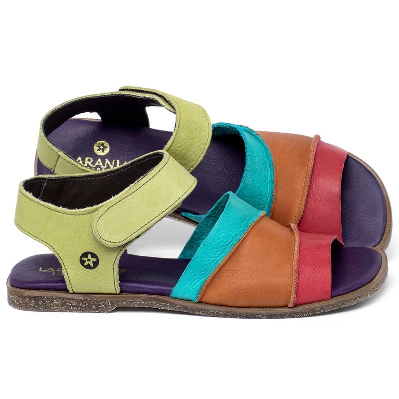 Laranja_Lima_Shoes_Sapatos_Femininos_Sandalia_Rasteira___Flat_em_Couro_Colorido_-_Codigo_-_137373_1